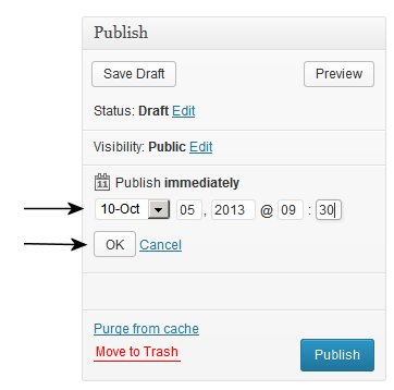 How To Schedule A Post In WordPress